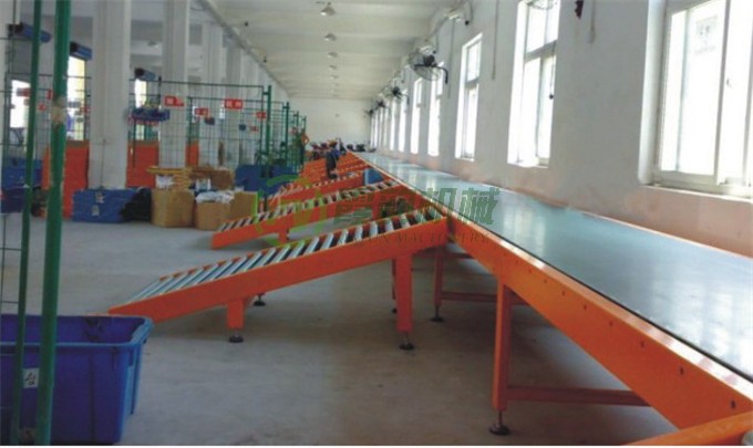 快递物流分拣输送线05